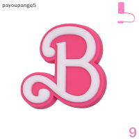 payoupangq5?Gift?Cheap? หลอดพีวีซีลายการ์ตูนสำหรับตุ๊กตาบาร์บี้แบบนำกลับมาใช้ใหม่ได้หมวกกันฝุ่นกันละอองน้ำดีไซน์น่ารักพร้อมหลอดตกแต่งสไตล์สีชมพู