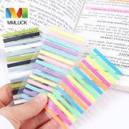 MMLUCK School Supplies 300pcs Transparent Reading Aid Page Marker Student