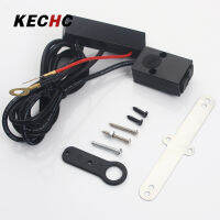 KECHc ที่ชาร์จโทรศัพท์รถจักรยานยนต์กันน้ำ5V 3a สายเคเบิลอะแดปเตอร์ชาร์จอย่างรวดเร็วพร้อมสวิตช์แสดงสถานะสำหรับโทรศัพท์มือถือแท็บเล็ต Gps