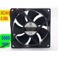 ( Promotion+++) คุ้มที่สุด DC DC24V 0.3A 5000rpm พัดลมตู้เชื่อมความเร็วสูงลวดทองแดง 9225 ราคาดี อะไหล่ พัดลม อะไหล่ พัดลม hatari อะไหล่ พัดลม อมร อะไหล่ พัดลม บ้านหม้อ