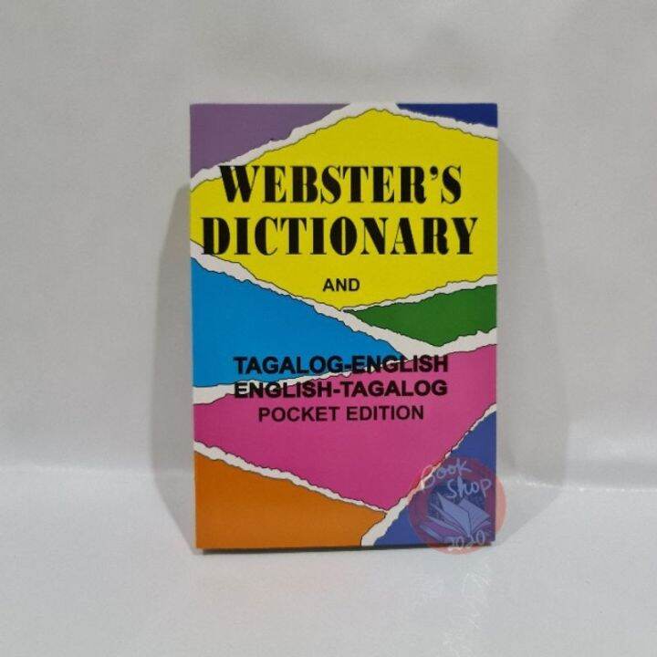 WEBSTER'S DICTIONARY Tagalog English Lazada PH