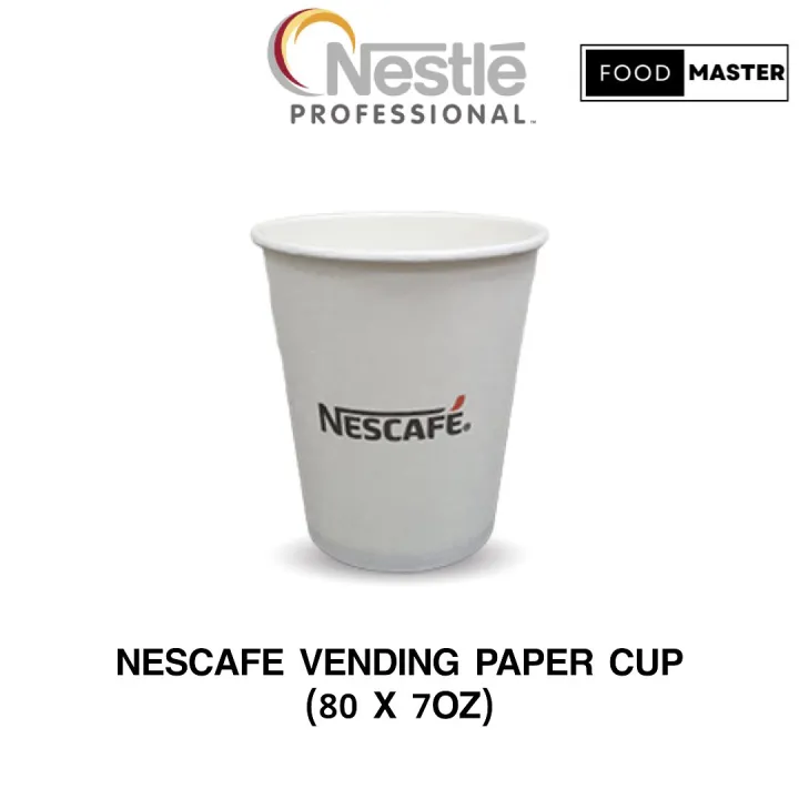 NESCAFE VENDING PAPER CUP (80 X 7OZ) / NESCAFE PAPER CUP | Lazada