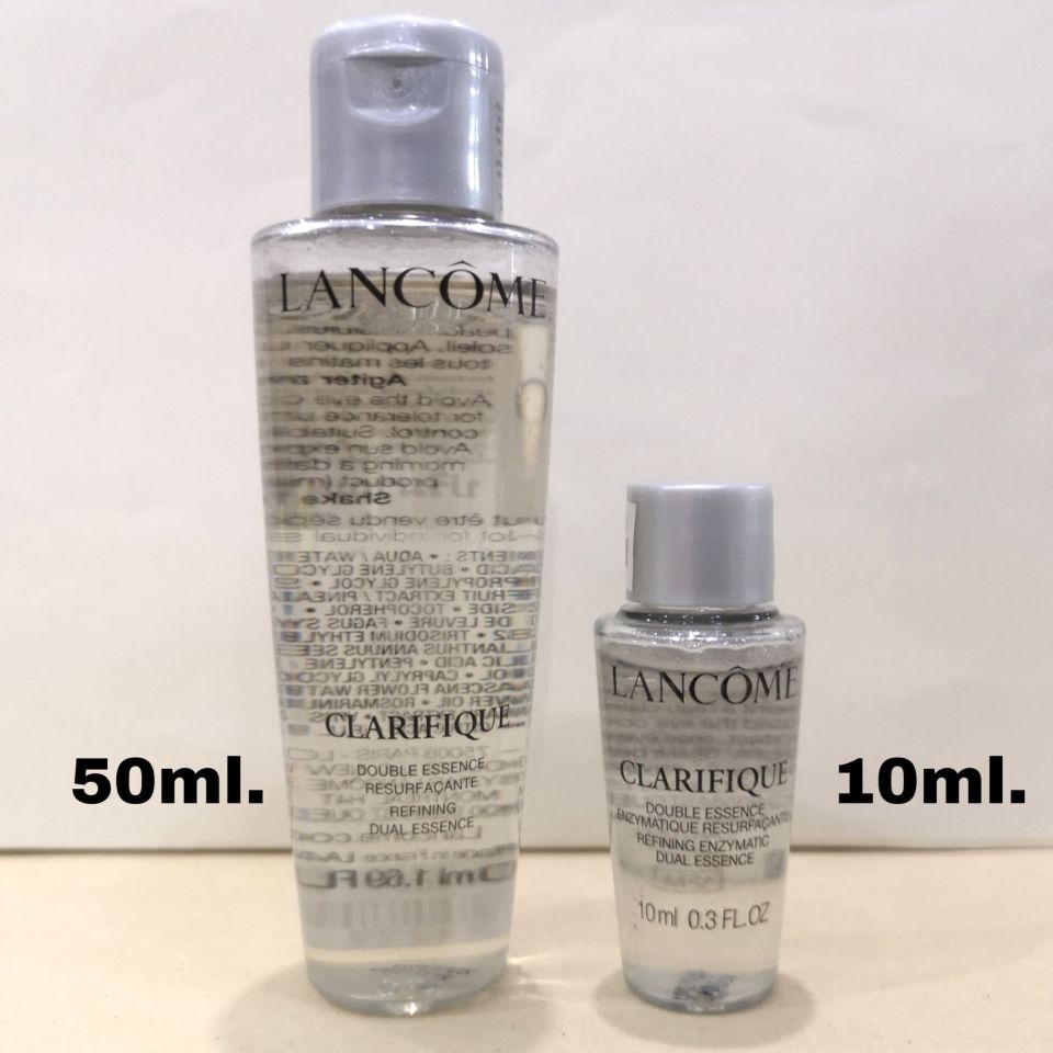 LANCOME Clarifique Dual Essence 50ml. (ขนาดทดลอง) ผลิต 10/2020 น้ำตบลังโคม  ผิวสวยอ่อนเยาว์ แลดูเปล่งปลั่งกระจ่างใส Nongnabeauty | Lazada.co.th