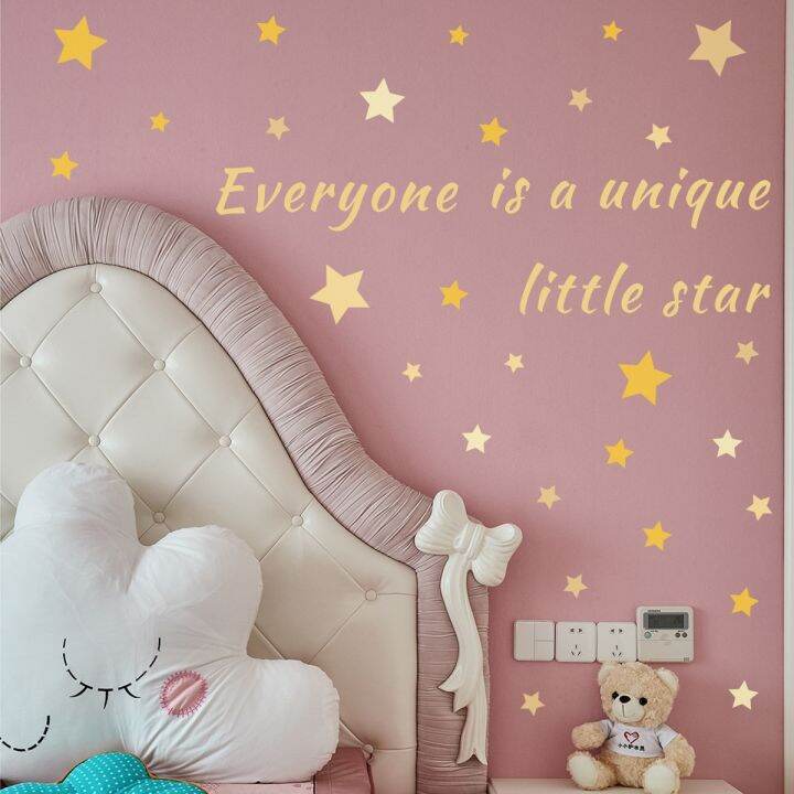 motivational-poster-ms2035-english-stars-wall-stickers-bedroom-room-adornment-wall-adhesive-wholesale-wall-stickers