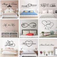 Romantic love wall sticker for home bedroom decoration livingroom decor stickers wall decals removable Mural decoration HL222 Wall Stickers  Decals