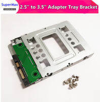 ใหม่2.5 "SSD ถึง3.5" SATA Adapter Tray Converter SAS HDD cket 654540-001 1Pcs จัดส่งฟรี