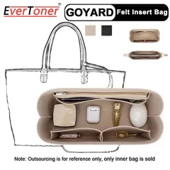 EverToner Felt Cloth Insert Bag Organizer for LV ONTHEGO Tote