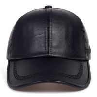 Fashion Solid Winter Leather Baseball Cap Men Snapback Autumn Warm Black Caps Women Bone Masculino Mens hats and Hats gorras