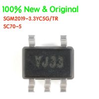 10PCS/LOT SGM2019-3.3YC5G/TR YJ33 SC70-5 Low Dropout Linear Regulator  100% New &amp; Origina Electrical Circuitry  Parts