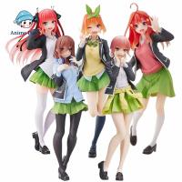 ANIME FAN พีวีซีพีวีซี อะนิเมะ Gotoubun NO Hanayome เพชรประดับขนาดเล็ก นากาโนะ Miku รูปแบบการเก็บรวบรวม การตกแต่งตกแต่ง Quintessential quintuplets ฟิกเกอร์อนิเมะ รูปการกระทำ Nakano Miku โมเดลของเล่นจำลอง