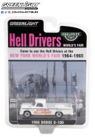Greenlight 1/64 Exclusive Hell Drivers 1966 Dodge D-100 30331