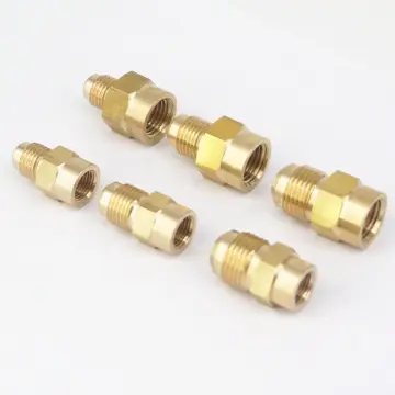 3/4 in. UNF Threaded Flare Plug, SAE 45 Degree Flare Brass Fitting
