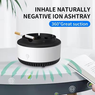 Mini Aashtray with Air Purifying Function for Car Household Office Remove Smoke and Dust and Pollen Pet Dander Air Purifier