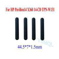 2-4ชิ้นใหม่สีดำ DIY แล็ปท็อปแผ่นยางสำหรับ HP Pavilion14 X360 14-CD TPN-W131 44. แผ่นรองพื้นด้านล่าง5x7x1.5มม. พร้อมสองด้าน