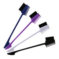 Edge Brush Comb Vendor Double Sided 3 in 1 Edge Control Brush For Baby Hair Salon Hair Comb Brushes Beauty Tools Drop Shipping