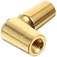 【YF】♈☽►  2 Pcs Cap Toggle Gold Knobs Electric Accessories Hat Parts Metal Pickup