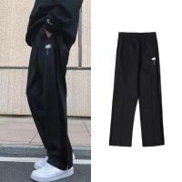 Palm palm angel pants unisex straight loose side stripe sports high street trousers angels tide