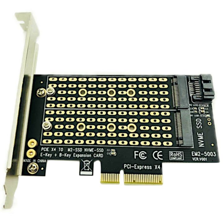 Pcie To M2m2 Adapter M2 Ngff To Desktop Pcie X4 X8 X16 Nvme Sata Dual Ssd Pci Express Adapter