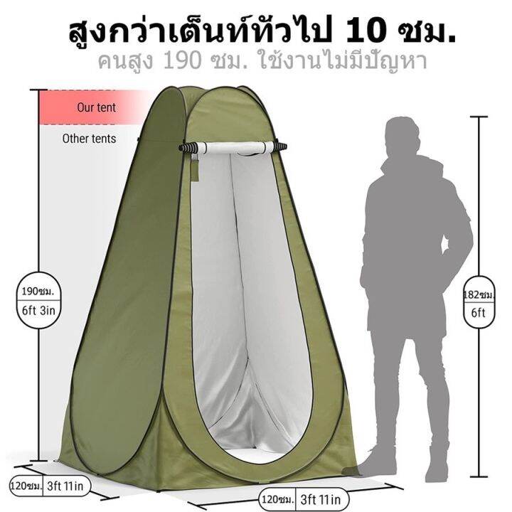 pop-up-changing-room-tent-เต็นท์แคมป์ปิ้ง-เต็นท์ห้องน้ำ-เต็นท์อาบน้ำ-เต็นท์เปลี่ยนเสื้อผ้า-เต๊นท์ส้วมพกพา-เต็นท์ป๊อปอัพ