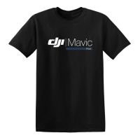 เสื้อยืดคอกลม ผ้าฝ้าย พิมพ์ลายโดรน Dji Mavic Pilot สีดํา สําหรับผู้ชาย OU46ET565W34132  TZPJ