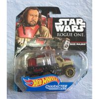 Star Wars car toy รถเหล็ก Hot wheels ของแท้ 100% ‼ Disney Hot Wheels STAR WARS ROGUE ONE BAZE MALBUS Character Car1:64 รถฮ็อทวีลหายาก