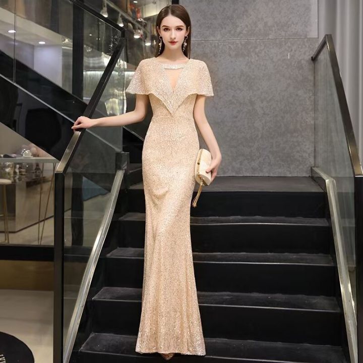 2022 New Women's Long Evening Dresses Gown For Debut 18 Years Old White ...