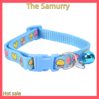 Samurry ✨Hot Sale✨ Car สัตว์เลี้ยงน่ารักแมวสุนัขลูกสุนัขลูกแมวปรับคอสัตว์เลี้ยงพร้อมกระดิ่งและเห็ด