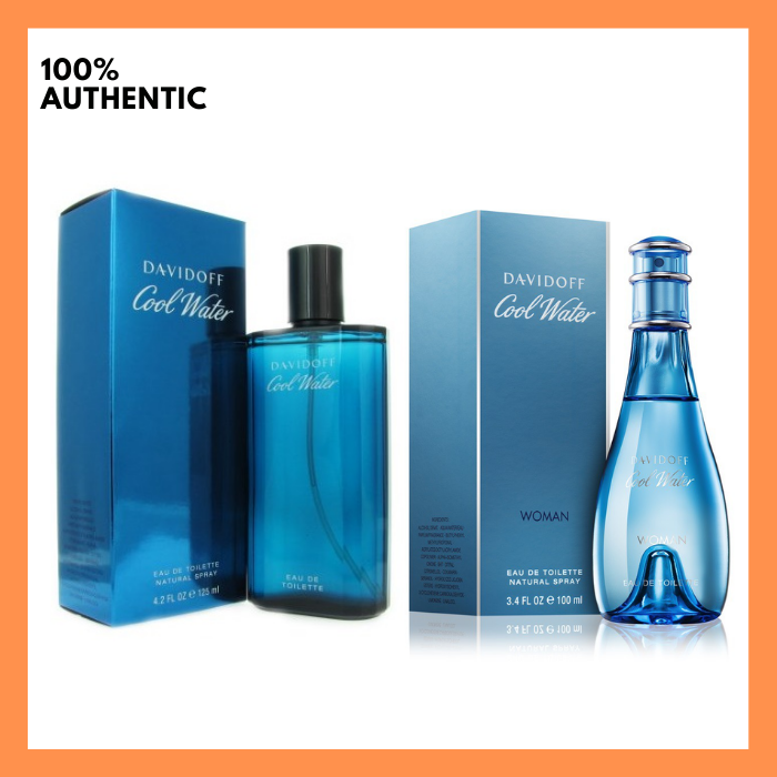 Cool Water Perfume EDT 125ml Men / 100ml Women Authentic Best Seller