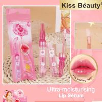 70100-03RO# ลิปเซรั่มดอกกุหลาบ Kiss Beauty ลิปบำรุงริมฝีปาก ลิปมัน ลิปเซรั่ม ลิปบามล์ ลิปเซรั่มกลิ่นดอกกุหลาบ