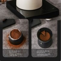 New Product 85MM 90MM Coffee Tamper For Moka Pot Rotary Powder Dosing Ring Coffee Distributor Leveler For 3/6 Cups Espresso Tools