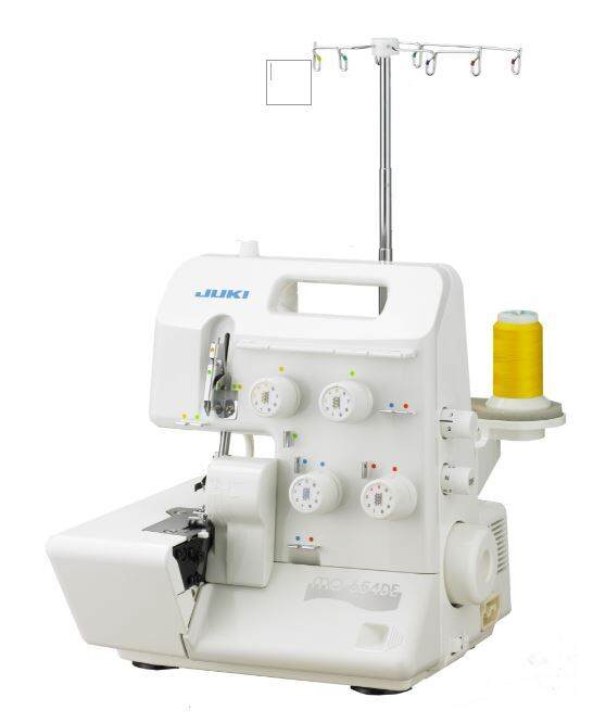Juki MO654DE Overlock Machine, Twin Needles 2/3/4thread Overlock