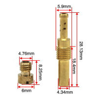 Asahi Motor 20ชิ้นชุดเจ็ทหลักคาร์บูเรเตอร์ช้า/ไพลอตสำหรับ pwk สำหรับ Keihin pwk PE CVK