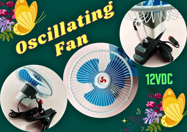 OSCILLATING FAN 12VDC Lazada PH