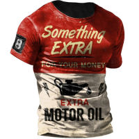 2023 3D Mens Shirts Fashion Cool Motorcycle Printed Mens Clothing