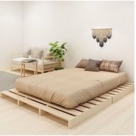 Giường ngủ 1m8 x 2m cao 10 xếp gọn làm bằng gỗ thông mỹ nhập khẩu thumbnail