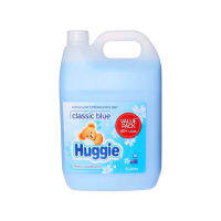 Huggie น้ำยาปรับผ้านุ่ม สูตรคลาสิกบลู 5 ลิตร ผลิตภัณฑ์ซักรีด Huggie fabric conditioner (Classic blue) VALUE PACK 5 L.