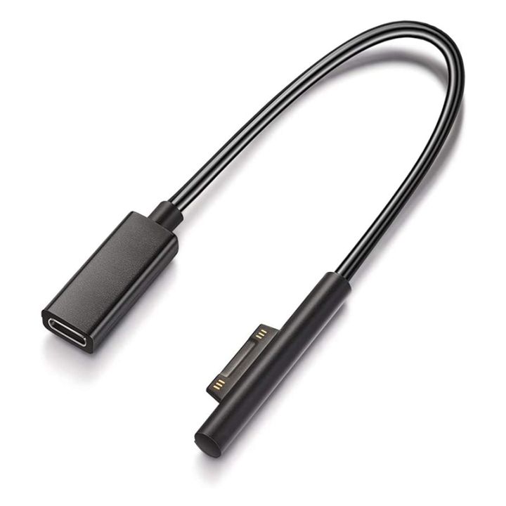 Surface Connect to USBC Charging Cable Compatible for Surface Pro7 Go2