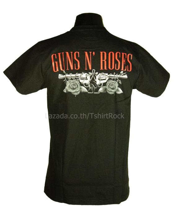 เสื้อวง-guns-n-roses-กันส์แอนด์โรสเซส-ไซส์ยุโรป-เสื้อยืดวงดนตรีร็อค-เสื้อร็อค-gun278-ส่งจาก-กทม