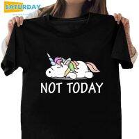 Short Sleeve T-Shirt Big Size Funny Unicorn T-Shirt 100% Cotton Gildan