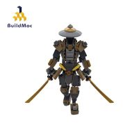 Buildmoc Creative The Ronin Mech Robots MOC Set Building Blocks Kits Toys For Children Kids Gifts Toy 317PCSBricks Robot Ideas