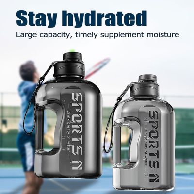 1.7L Water Bottle Gym Cycling Cup Precise Scale Portable Large Capacity Water Bottle For Camping Sport Fitness Training Cup 1PCS