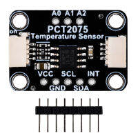 PCT2075เซนเซอร์ตรวจจับอุณหภูมิ I2C ความแม่นยำสูงเข้ากันได้กับ Stemma Qt/qwiic