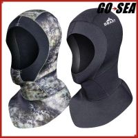 SBART 3mm NEOPRENE Camouflage Scuba หมวกดำน้ำไหล่ดำน้ำดูปะการังหมวกอุปกรณ์หมวกชุด