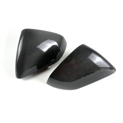 For 15-20 Ford Mustang Carbon Fiber Mirror Housing Reversing Mirror Cover Mid-Spec Version