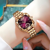 [Aishang watch industry]สแควร์ Rose G Old ผู้หญิงนาฬิกาข้อมือ2022 Dropship สำหรับหญิงนาฬิกาสแตนเลสยอดนิยมแบรนด์หรู Rhinestone ผู้หญิงนาฬิกา