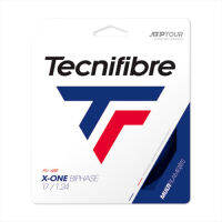 Tecnifibre เอ็นไม้เทนนิส X-One Biphase 17/1.24mm Tennis Strings Reel ( TFSG201BLK124 )