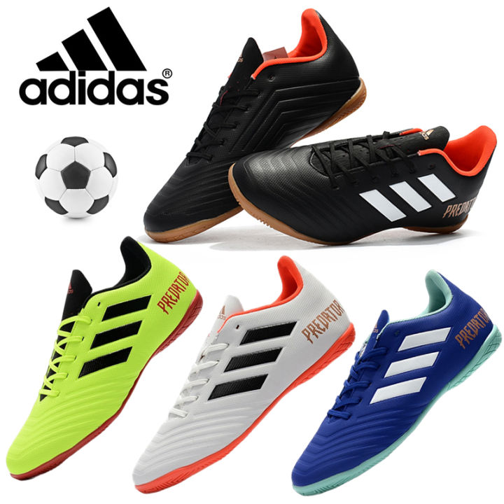 adidas-18-1-tf-รองเท้าฟุตบอลสำหรับเด็กและผู้ใหญ่-รองเท้าฟุตบอลชายสำหรับเด็กและผู้ใหญ่สวมใส่สำหรับเตะบอลระบายอากาศได้ดี