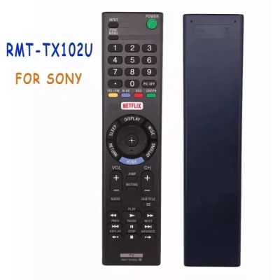 สมาร์ททีวี RMT-TX102U สำหรับทีวีรีโมทคอนโทรลสำหรับ KDL-32W600D KDL-40W650D KDL-48W650D KDL32W600D KDL40W650D KDL48W650D RMT-TX102U แทนที่รีโมทคอนโทรลสำหรับ Bravia LCD LED HDTV Tv KDL-32R500C KDL-32W600D KDL-32W605D KDL-32W607D KDL-32W609D