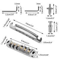 6สายลูกกลิ้งปรับเครื่องปรับระดับสายกีต้าร์ O-Matic สำหรับ LP กีต้าร์ไฟฟ้าวัสดุทองแดงผสมสังกะสีอุปกรณ์ชิ้นส่วนกีตาร์