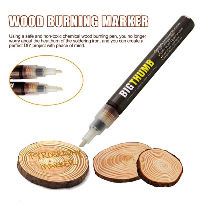 Scorch Marker Wood Burning, Chemical Wood Burning Pen